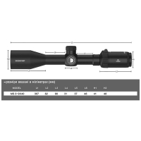 DISCOVERY OPTICS MS 3-9x40 (SFP, HMD SFP, 25.4 ��) �������� ������