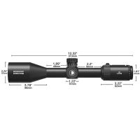 DISCOVERY OPTICS MS 3-9x50 IR (SFP, HMD SFP, 25.4 )  
