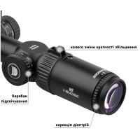 DISCOVERY OPTICS MS 4-16x42 AOAC (SFP, HMD SFP, 25.4 )  