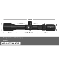 DISCOVERY OPTICS MS 4-16x44 SFIR (SFP, SFP-MOA, 30 ��) �������� ������