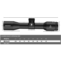 DISCOVERY OPTICS MS 6x32 (SFP, HMD SFP, 25.4 )  