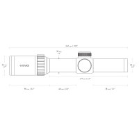 HAWKE Vantage 30 WA 1-8x24 (SFP, L4A Dot, 30 )    