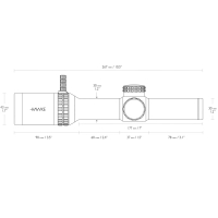 HAWKE Vantage HD 1-8x24 (SFP, BDC 5.56, 30 ��) �������� ������ � �������