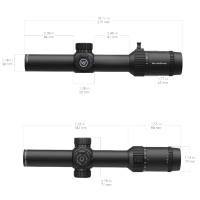 VECTOR OPTICS Forester 1-8X24 (SFP, Etched Glass, 30 )  