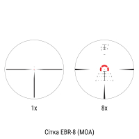 VORTEX Strike Eagle 1-8x24 (FFP, EBR-8) Оптичний приціл
