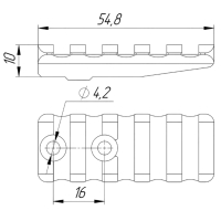 BGN ARMO  Picatinny H10-S5 