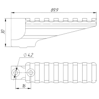 BGN ARMO  Picatinny H30-S7 