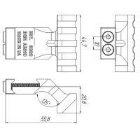 BGN ARMO Picatinny 45 