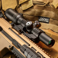 BARSKA AR6 Tactical 1-6x24 (IR Mil-Dot R/G) Оптический прицел