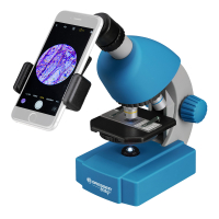 Дитячий мікроскоп BRESSER Junior 40x-640x Blue