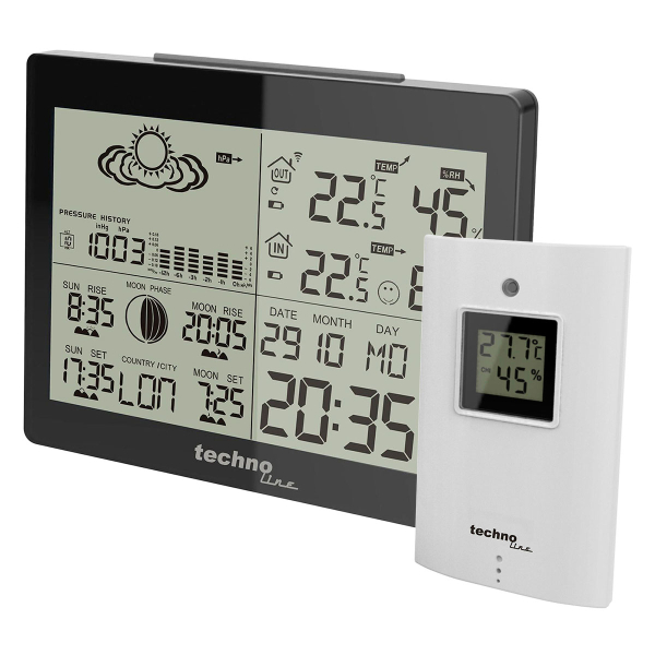 Technoline WS 9065 Black AC/Battery