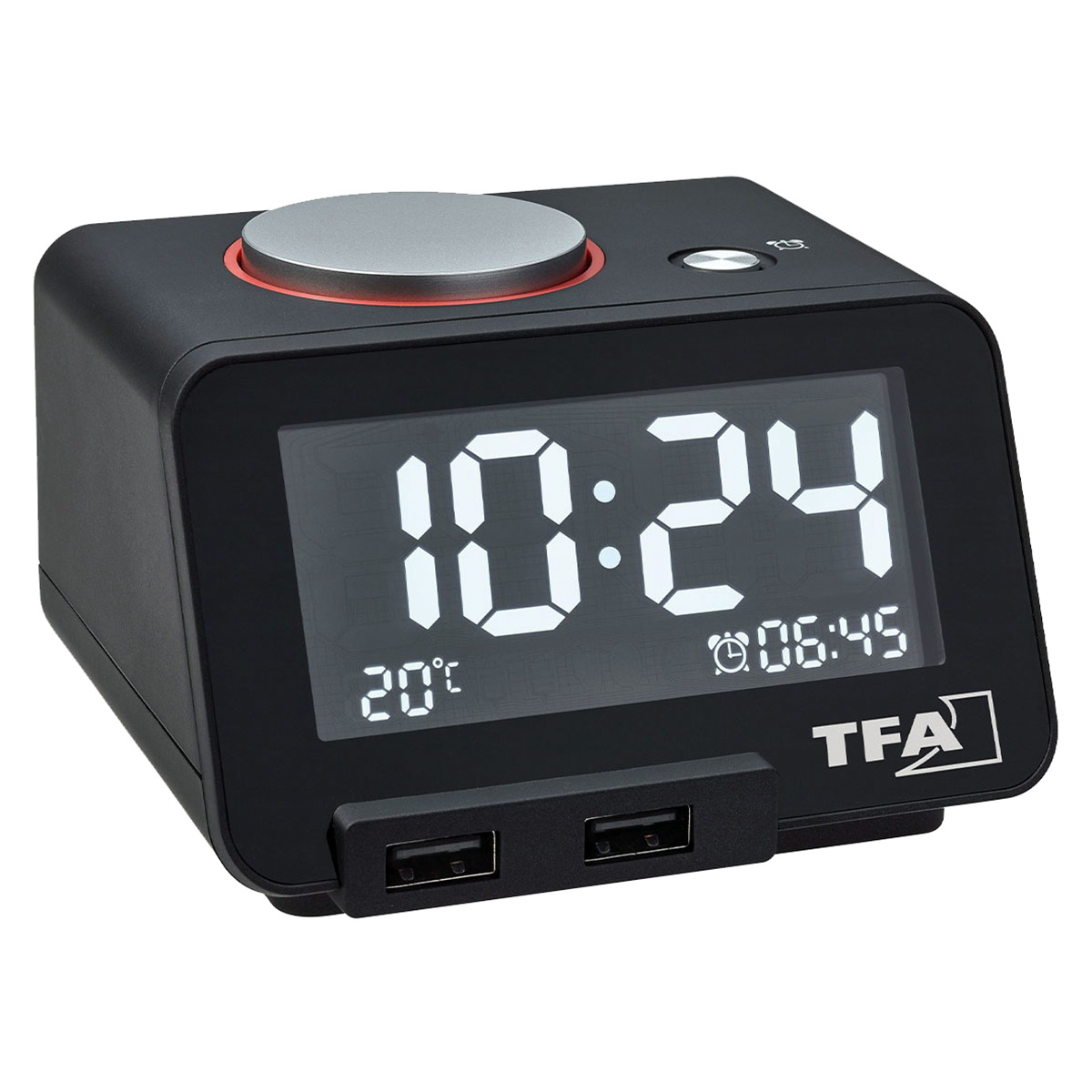 ��������� TFA HOMTIME � �������� USB-�������, ������, 103x90x66 ��