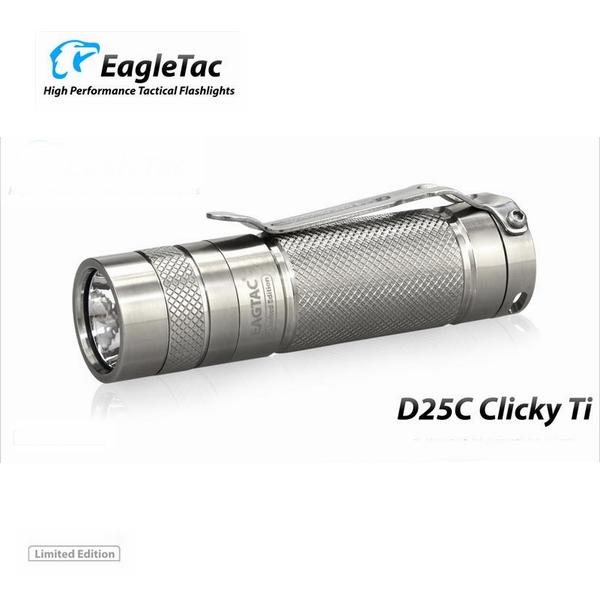  ˳ EAGLETAC D25C XM-L2 U2 (453 Lm) Titanium Limited Edition