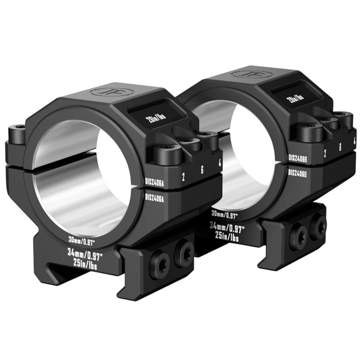 ʳ���� DISCOVERY OPTICS 6061 Heavy-Duty Scope Mount 34/30 �� (�����) Picatinny