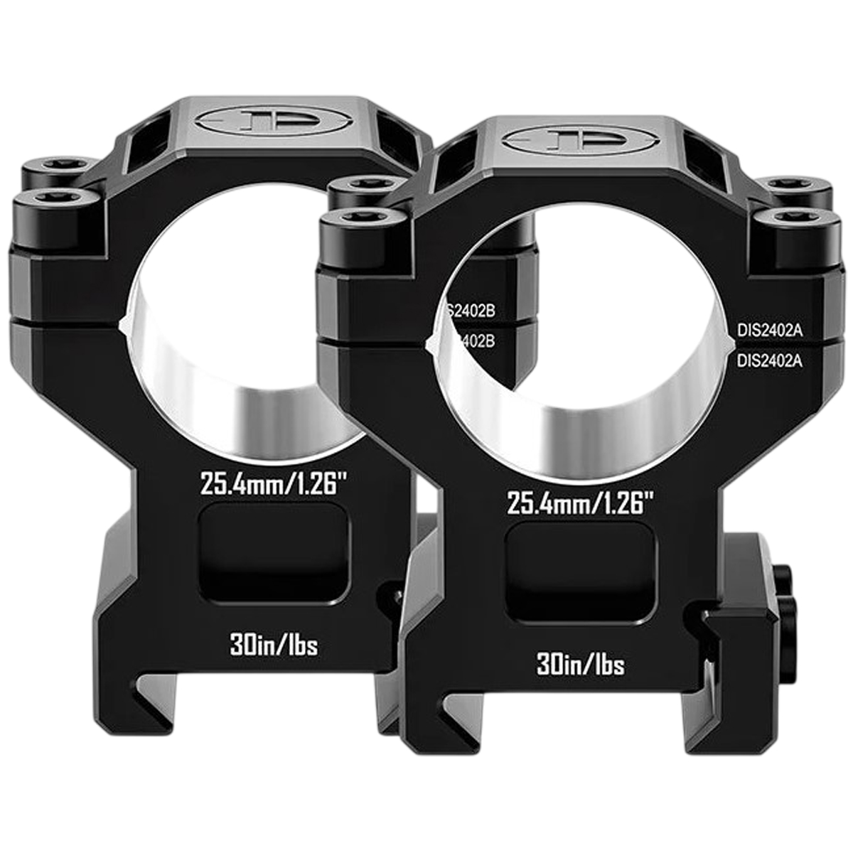 ʳ���� DISCOVERY OPTICS 6061 Scope Mount Rings 25.4 �� (�������) Picatinny
