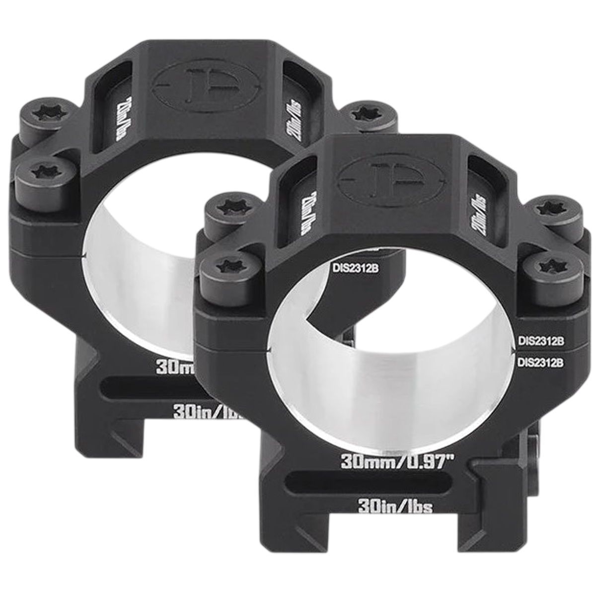 ʳ���� DISCOVERY OPTICS 7075 Scope Mount Rings 30 �� (�����) Picatinny