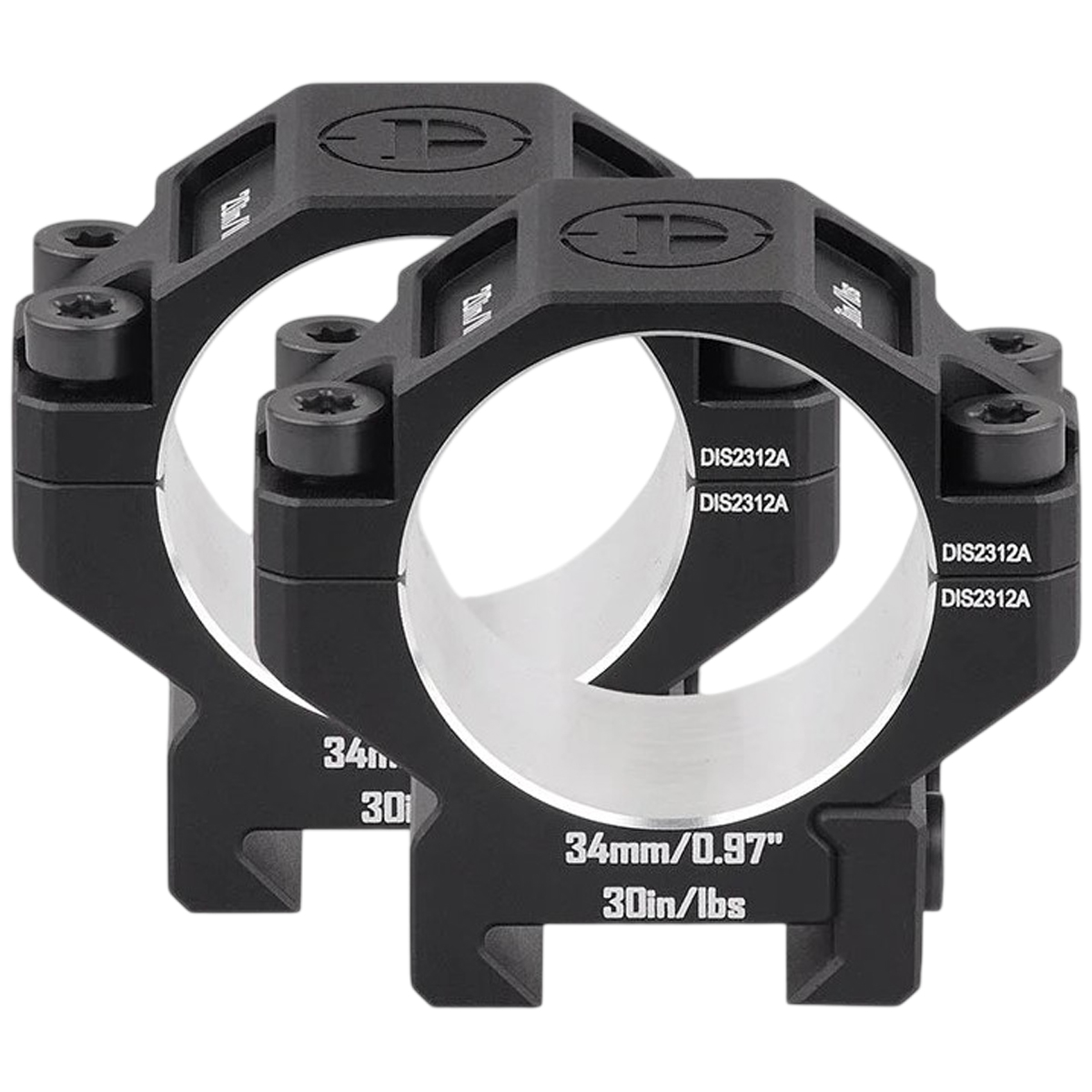 ʳ���� DISCOVERY OPTICS 7075 Scope Mount Rings 34 �� (�����) Picatinny