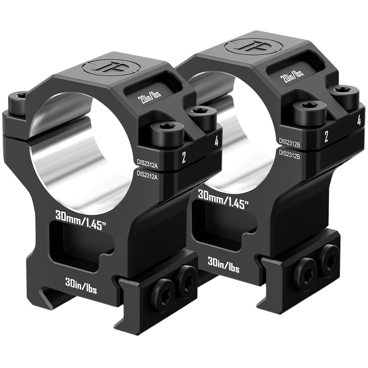  ʳ DISCOVERY OPTICS Scope Mount Rings 7075 30  () Picatinny
