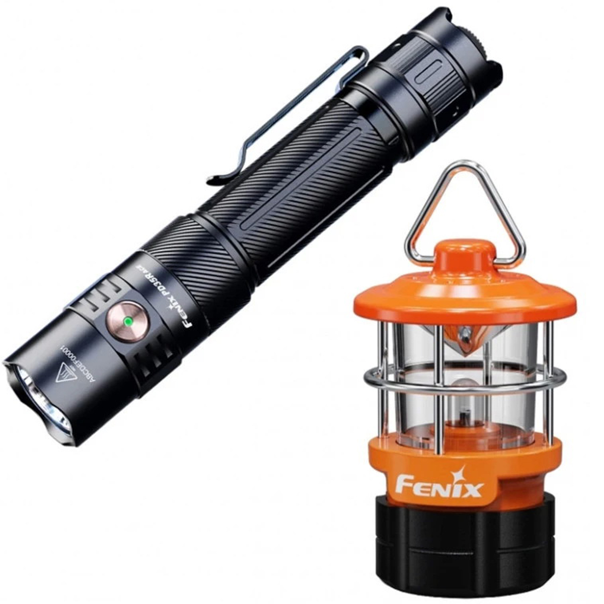 ˳���� FENIX PD35R ACE (2000 Lm) �� ��������� ����� CL01 (10 Lm) ������������ | ˳������� ����