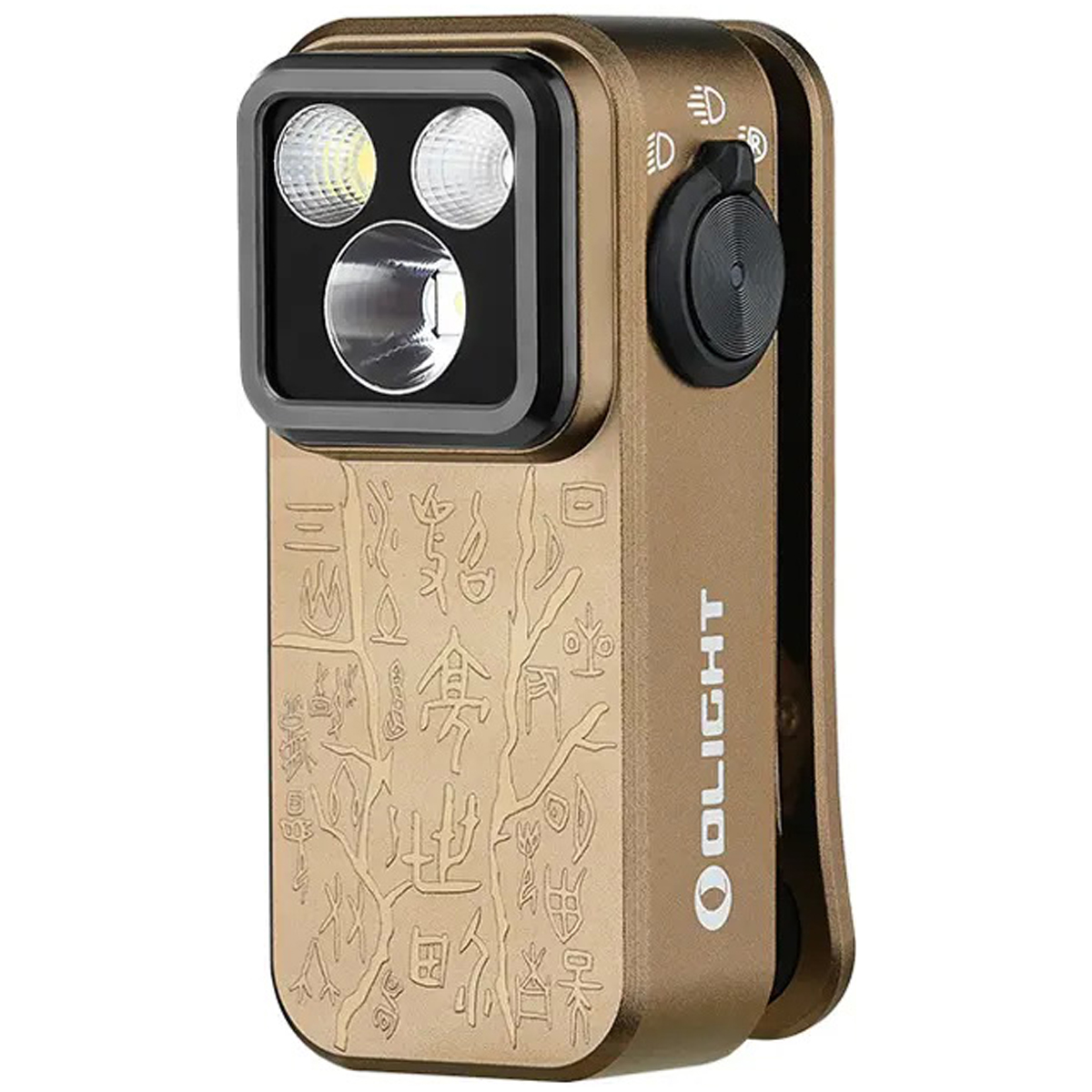 ������ ˳���� OLIGHT  Oclip Pro Ancient script