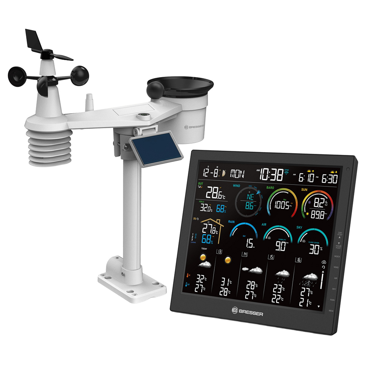 ������������ BRESSER 4CAST 10&quot Wi-Fi 8-in-1