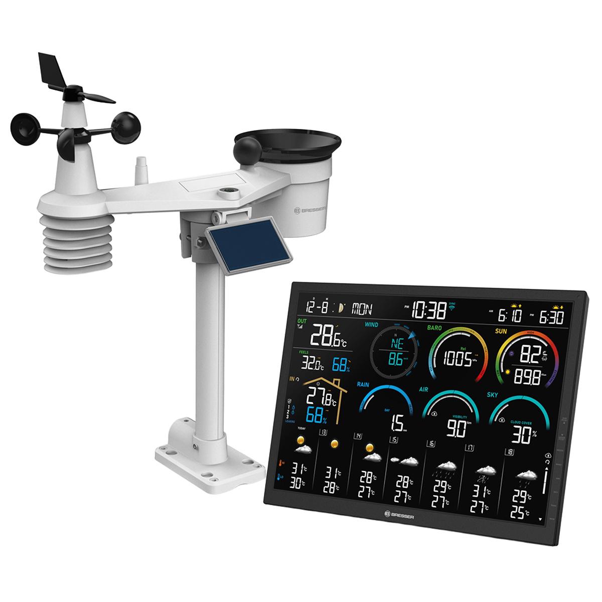 ������������ BRESSER 4CAST 18.5&quot Wi-Fi 8-in-1