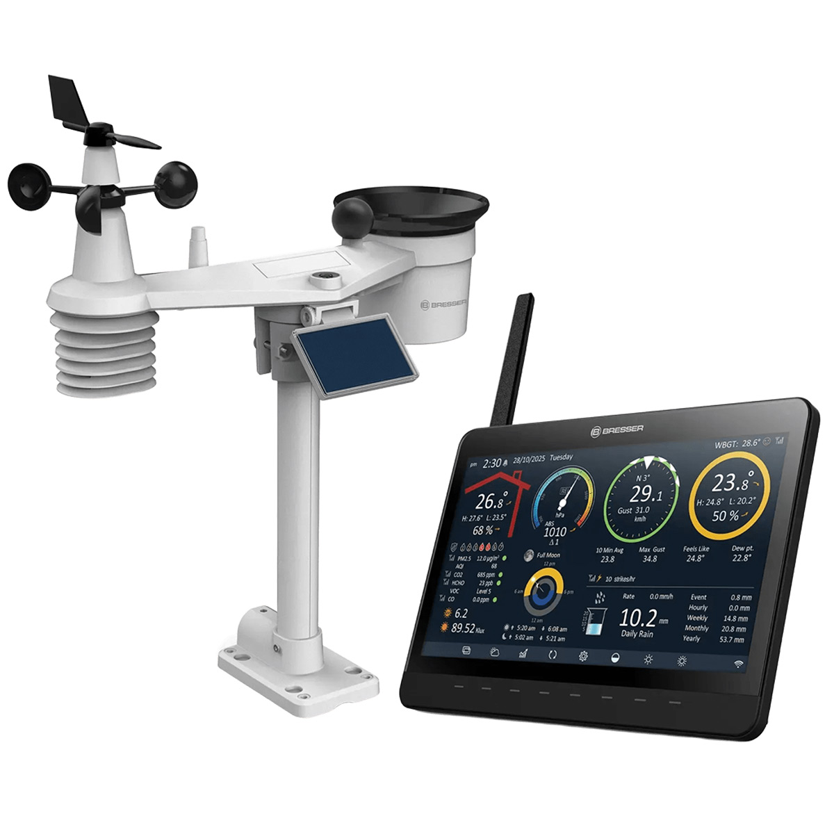 ������������ BRESSER MeteoChamp 9-in-1 Wi-Fi Photo Frame