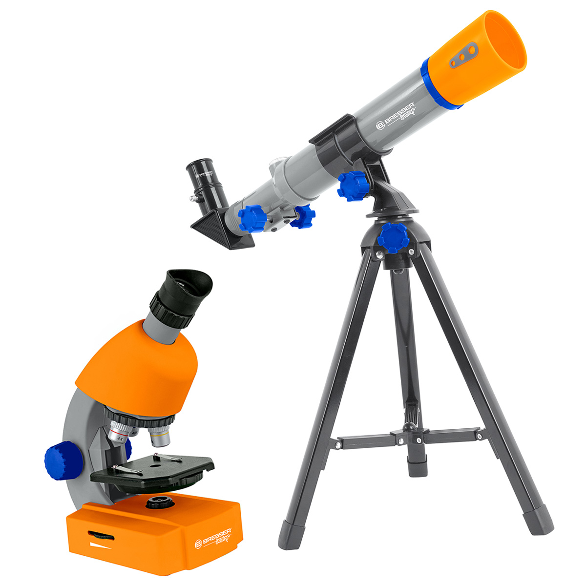 купити Дитячий мікроскоп BRESSER Junior 40x-640x + Телескоп 40/400