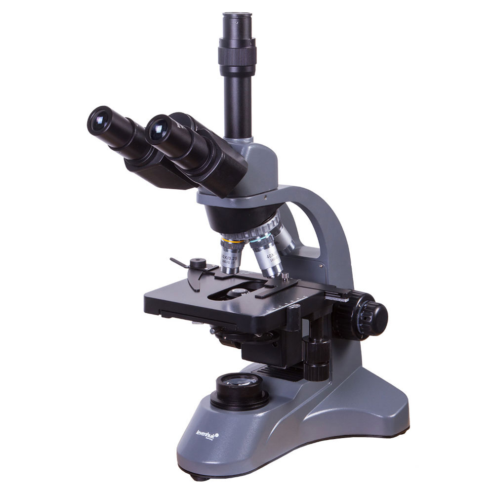 купить Микроскоп LEVENHUK 740T 40x-2000x тринокулярный