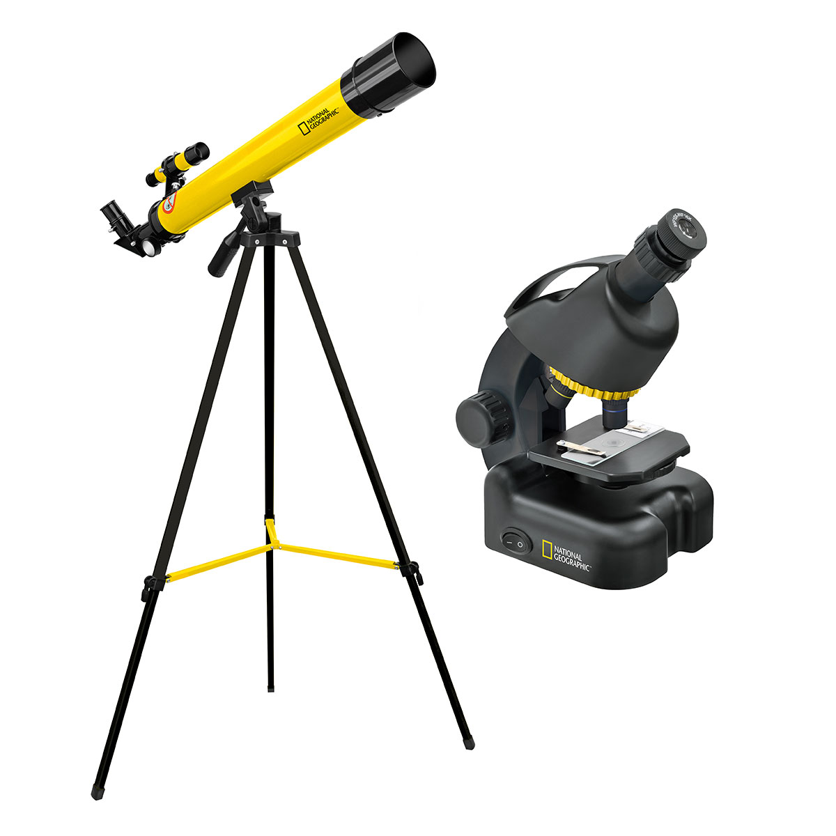 купить Детский микроскоп NATIONAL GEOGRAPHIC Junior 40x-640x + Телескоп 50/600