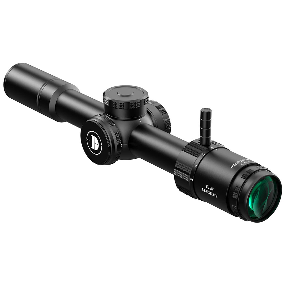    DISCOVERY OPTICS ED-AR 1-6x24IR (FFP, Circle-Dot, 30 )