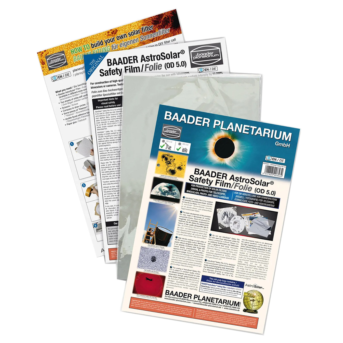  BAADER PLANETARIUM ����� AstroSolar ND 5.0 �4-size (20 x 29 ��) 