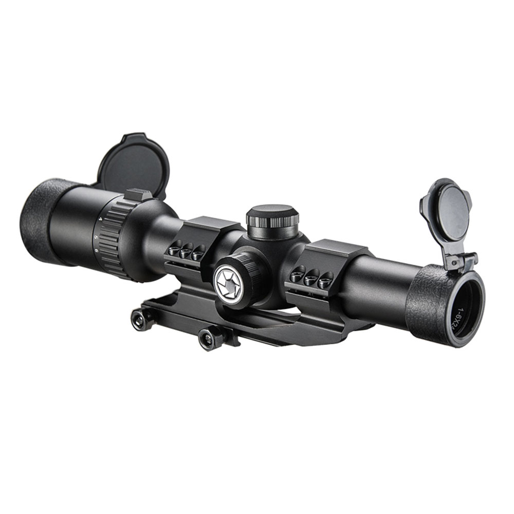 купить Оптический прицел BARSKA AR6 Tactical 1-6x24 (IR Mil-Dot R/G)
