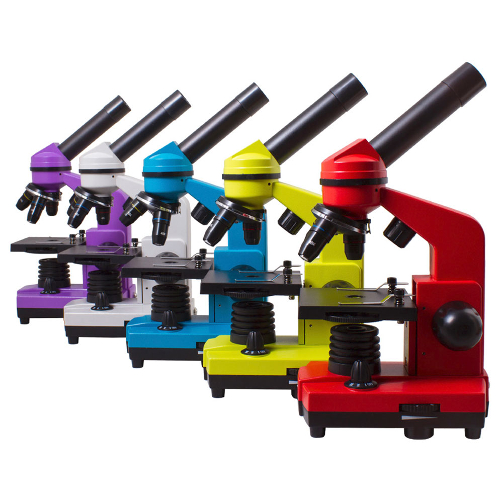 купить Микроскоп LEVENHUK Rainbow 2L 40x-400x (в 5 расцветках)