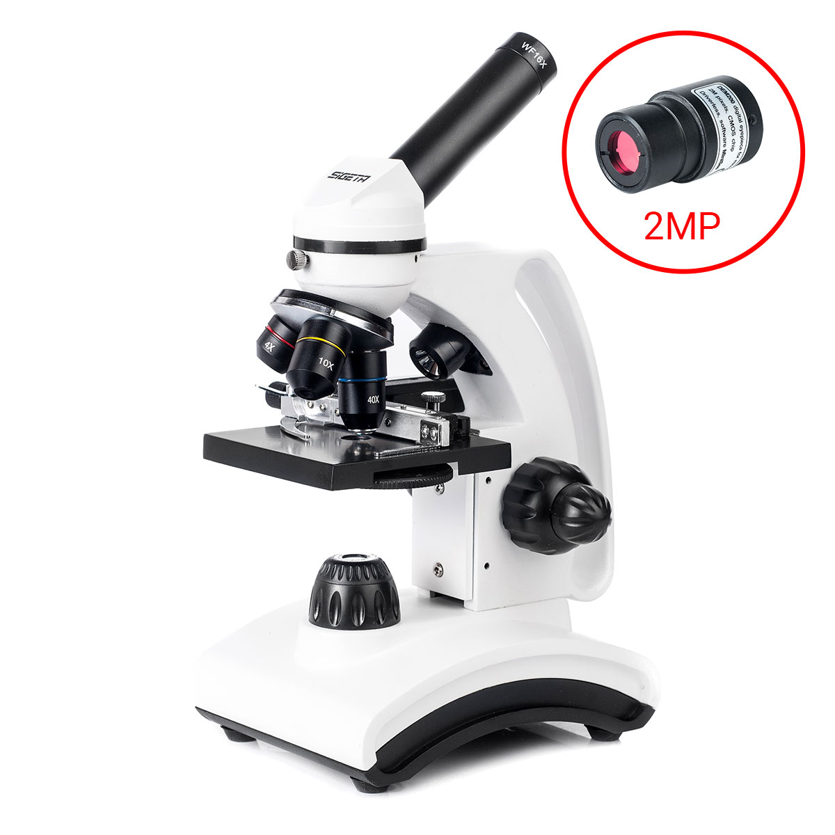 купить Микроскоп SIGETA BIONIC DIGITAL 64x-640x (с камерой 2MP)