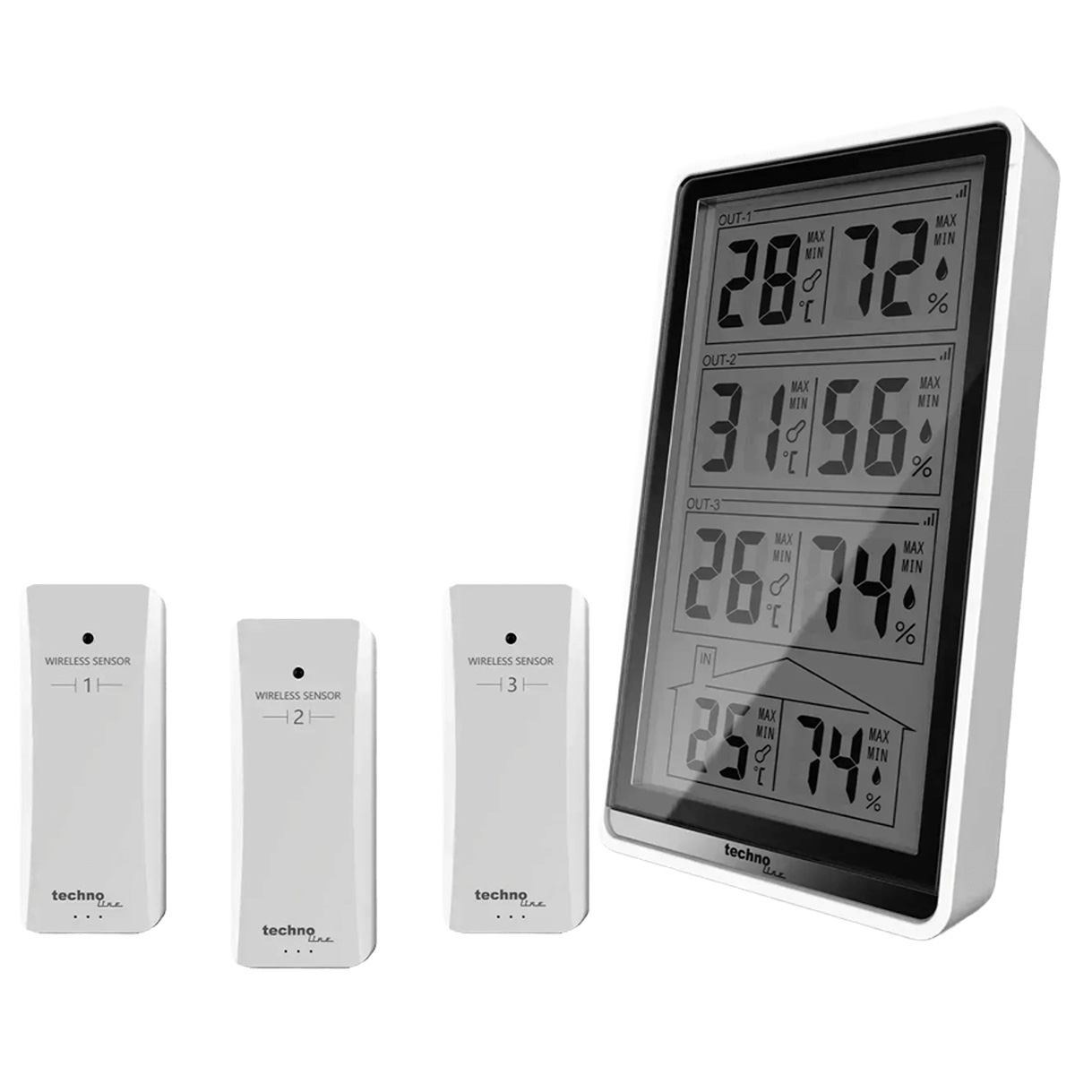   TECHNOLINE WS7060 Black