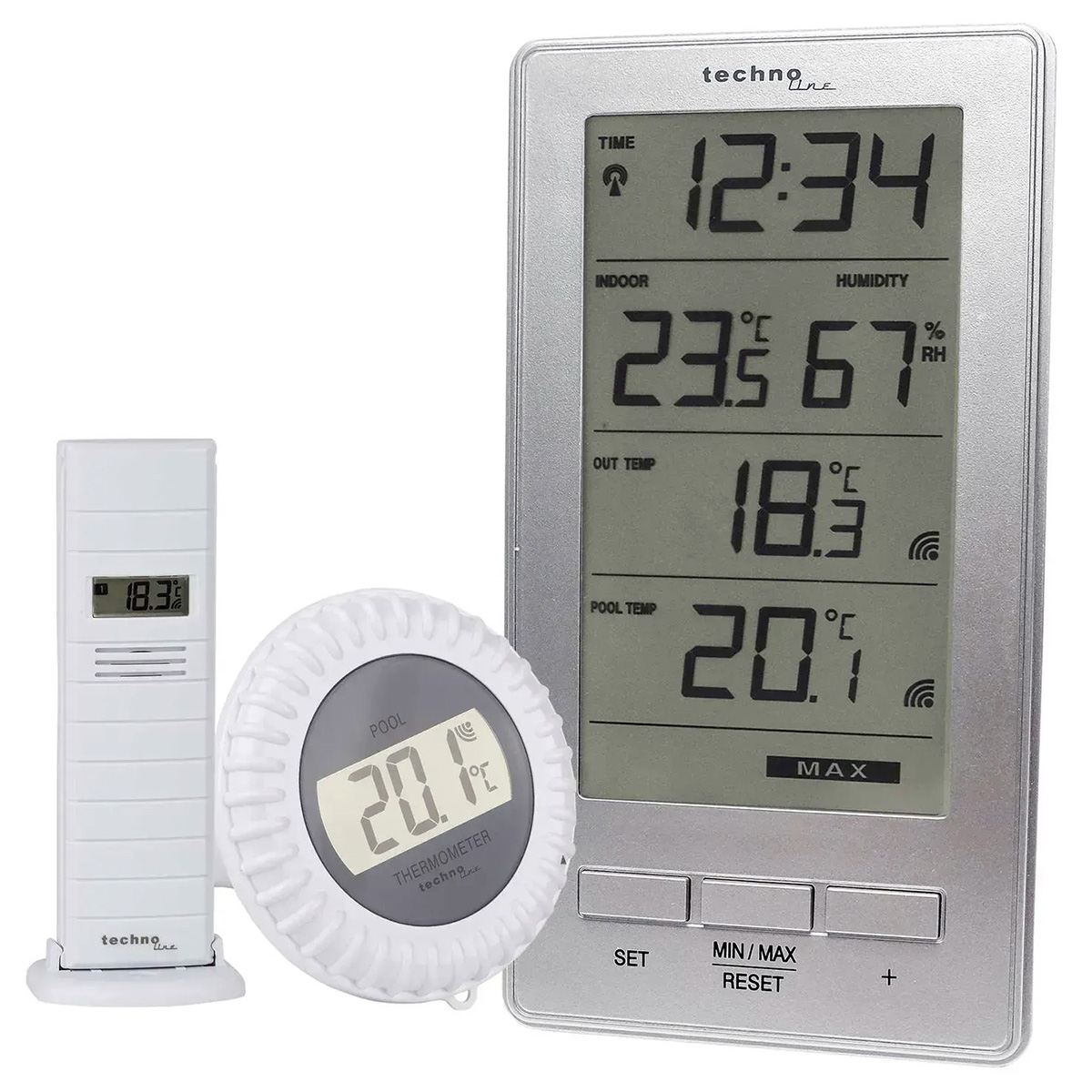   TECHNOLINE WS9069 IT Silver